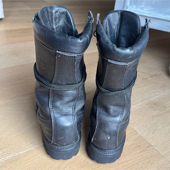 Matterhorn 1950 Combat Boots Sz 7 M Gore-tex Insulated Men's Black Leather 10" - Picture 2 of 11